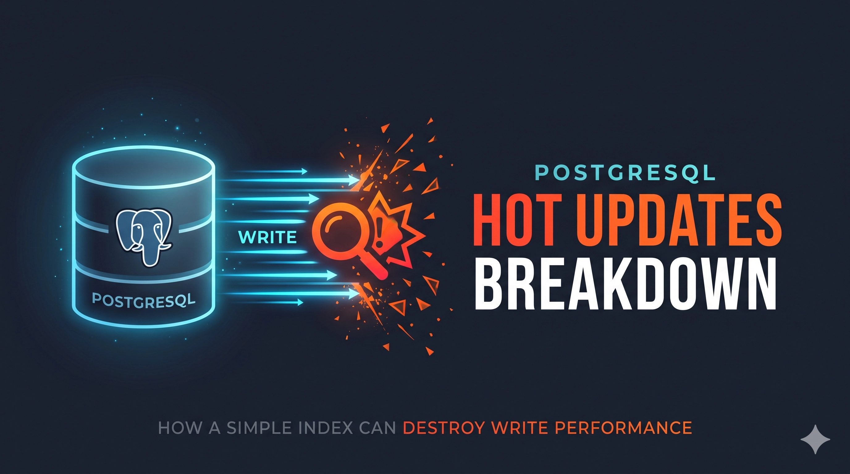 PostgreSQL HOT Updates Breakdown: How a Simple Index Can Destroy Write Performance